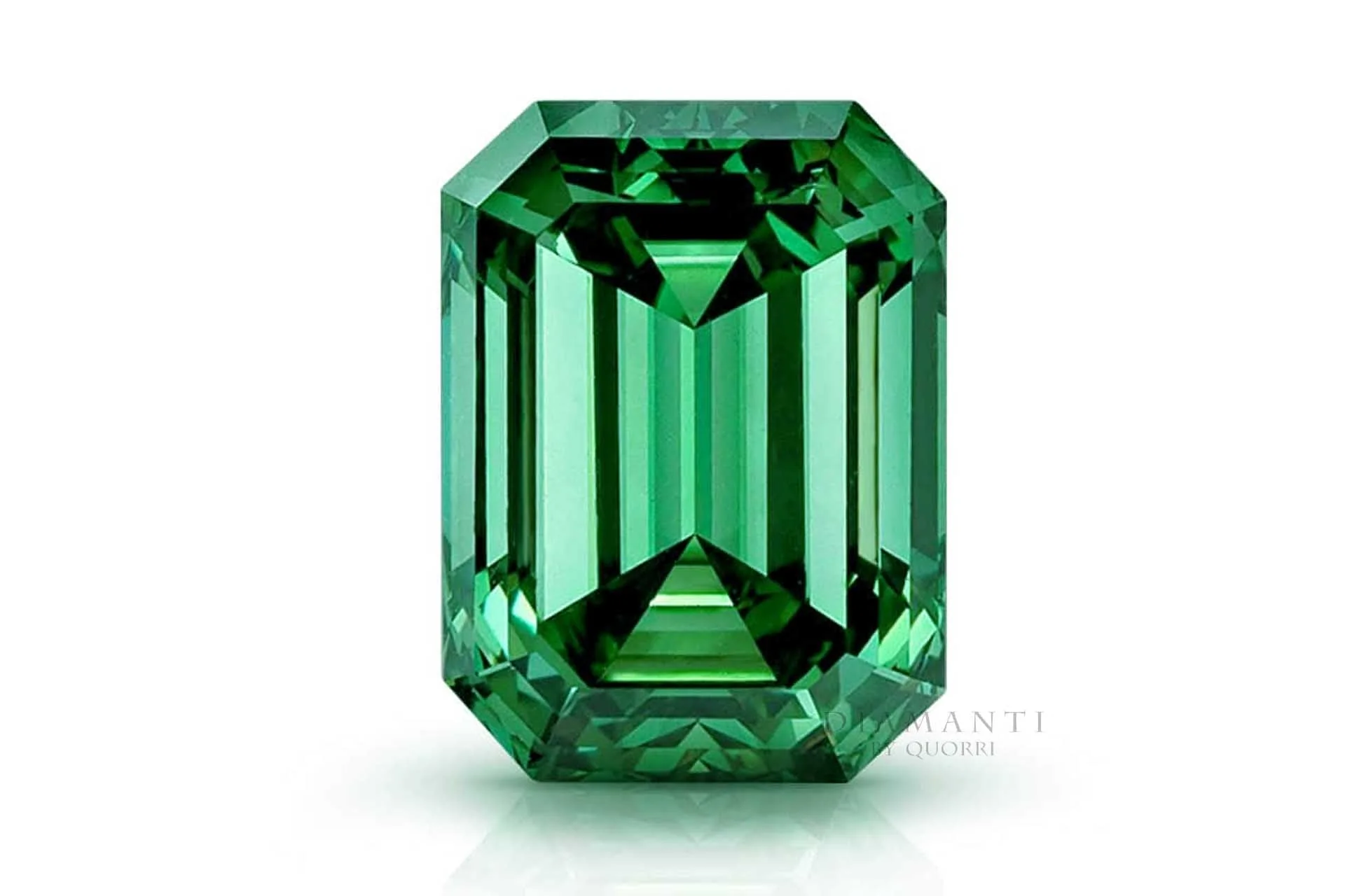 PureGEM® Lab Grown Emerald 3 Diamanti By Quorri Pure Created Emerald Columbian EmeraldCut 2000x