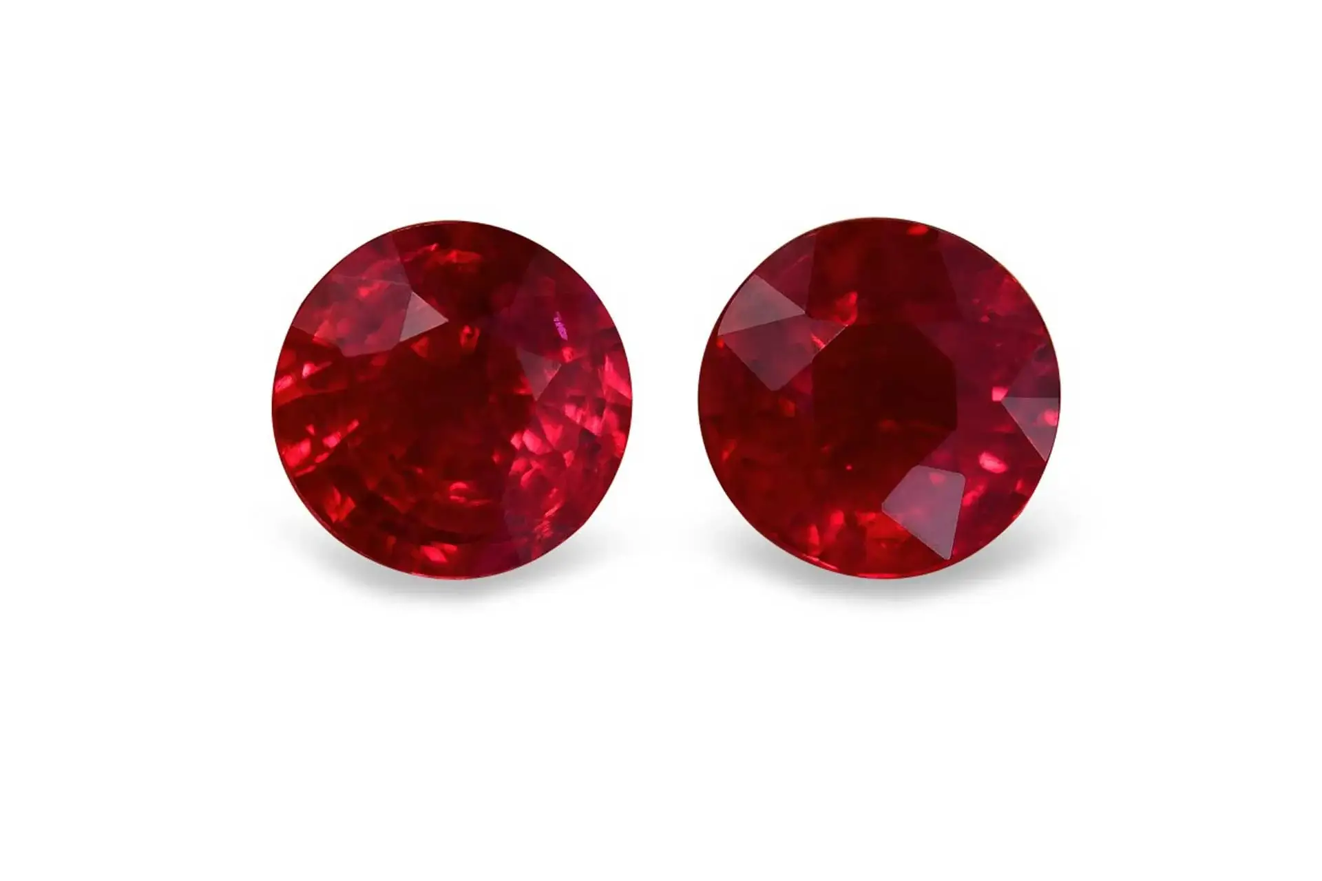 PureGEM® Lab Grown Ruby 2 Lab Grown Round Blood Red Ruby Quorri Canada 5000x