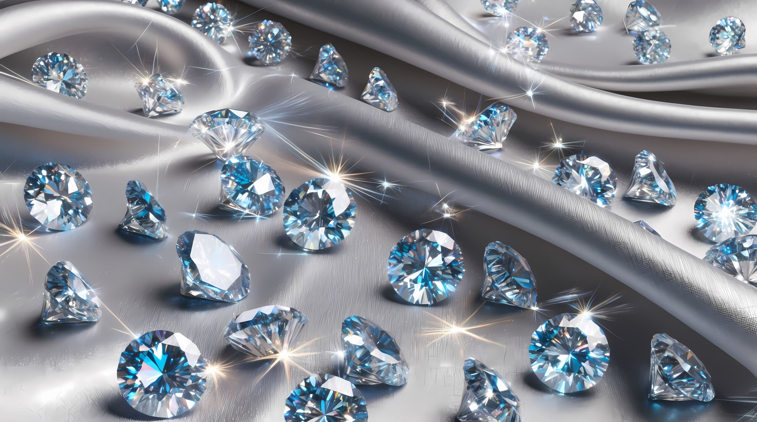 Luxury Shine Diamonds Digital Art (1)